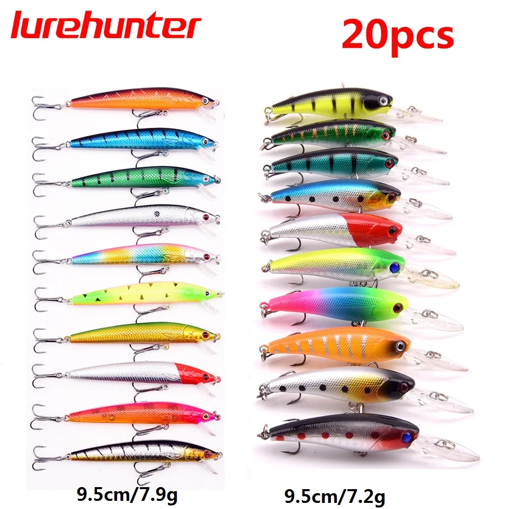 Juego de Señuelos de Pesca, cebo duro de pesca, Mini pececillo, columpio flotante, Crankbait, Wobblers locos, señuelos biónicos artificiales - imagen 4