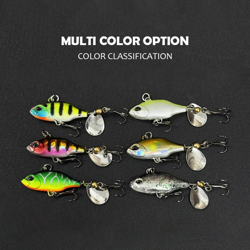 Señuelos de pesca de 3,5 cm y 8,8g, cuchara que se hunde, VIB Wobbler, cebo duro Artificial con vibración de fundición larga, Jerkbait, trucha, lubina, cebo VIBE135 - imagen 5