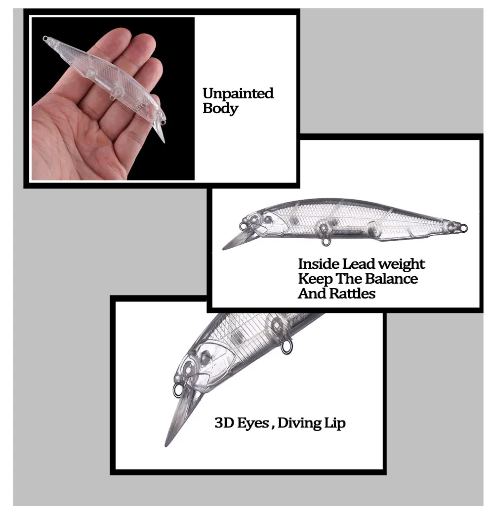 Una persona que sostiene un señuelo de pesca con ojo 3D