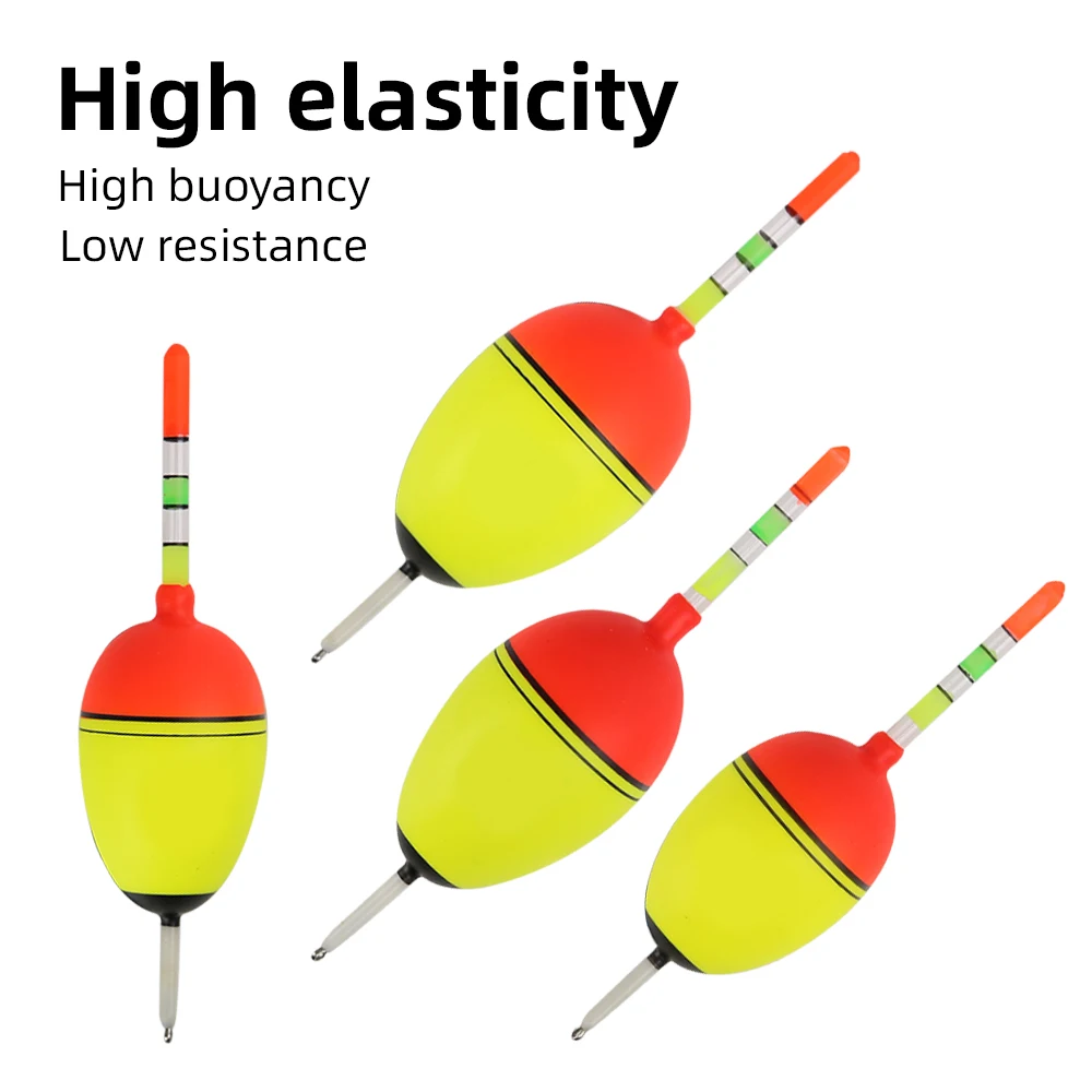 Flotadores de pesca de espuma EVA, palos brillantes Bobber, pesca en roca de mar, flotantes de fundición larga, deriva llamativa, 1 ud. - imagen 3