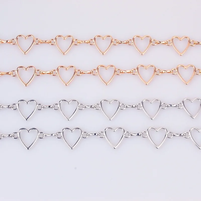 Accesorios de cintura con cadena de cintura de Metal en forma de corazón a la moda para mujer - imagen 5
