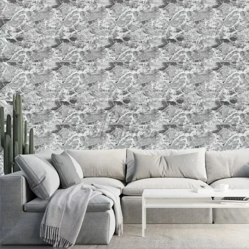 Panel de pared de ladrillo de imitación 3D, papel tapiz texturizado, arte de pared Retro decorativo para sala de estar, dormitorio, decoración del hogar - imagen 4