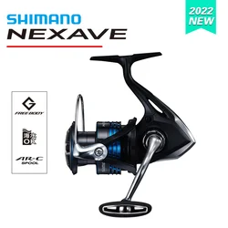 Carretes de pesca giratorios SHIMANO NEXAVE 1000-5000 3 + 1BB Max Drag11kg AR-C carrete de cuerpo libre carrete de agua dulce y salada aparejos de pesca