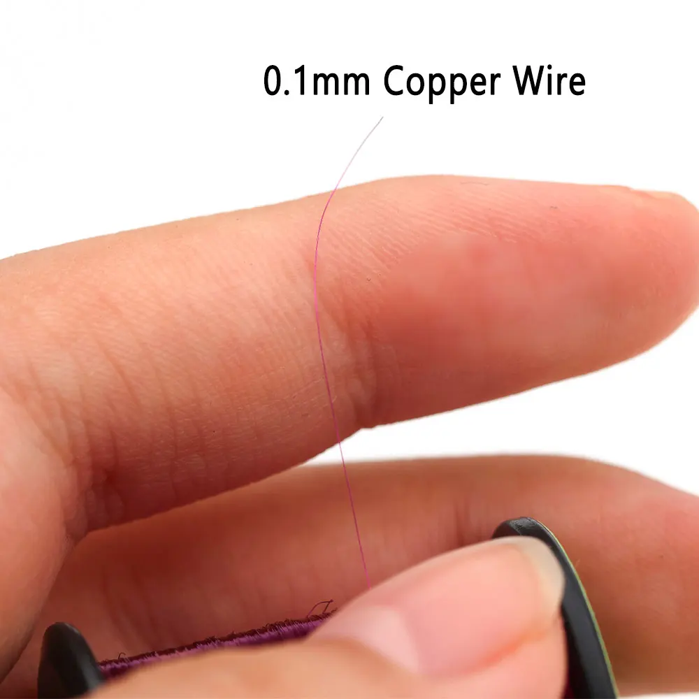 Señuelo Bimoo trucha – Cobre 0,1‑0,2 mm para moscas secas y ninfas - imagen 2