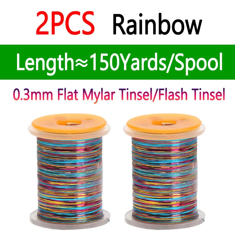 2pcs Rainbow