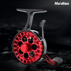 Huidiao Carrete en línea pesca hielo metal libre caída lenta pie alto
