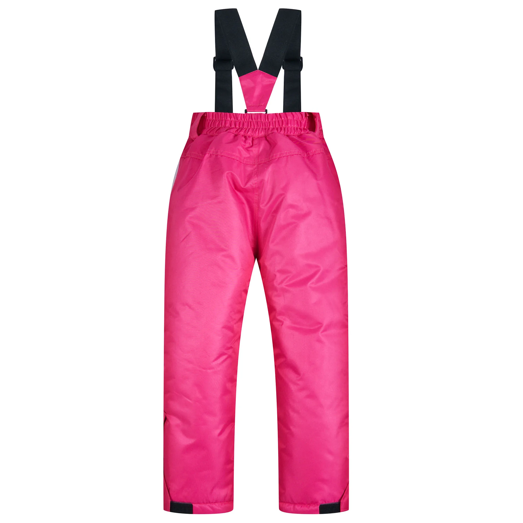 Pantalones de nieve impermeables con pechera para esquiar cálidos - imagen 4