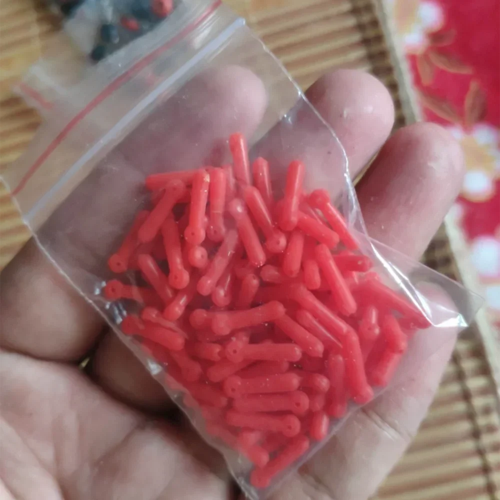 Pasadores giratorios a presión, herramienta de equipo de pesca, accesorios de sílice, 20 unidades por lote - imagen 4