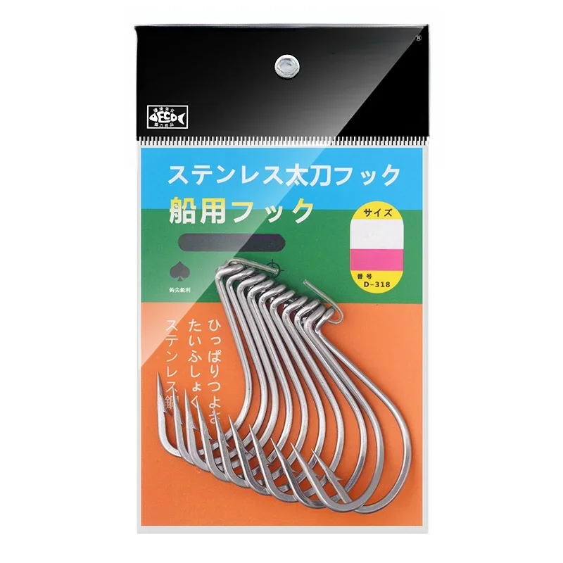 KEARMMING-gancho Fi de acero inoxidable, ángulo recto con gancho Fi, resistente al óxido, para barco oceánico, Fiing D38, equipo de viaje para cámara al aire libre - imagen 5