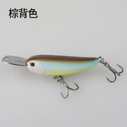 Wobbler hundible con labio metálico – Señuelo ideal para trucha y mar