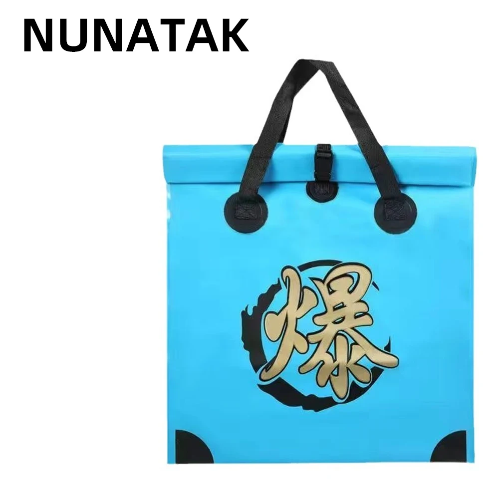 NUNATAK-bolsa de pesca EVA, bolsa de peces vivos, bolsa plegable impermeable, bolsa multifuncional, resistente a los arañazos, bolsa de pescado resistente al desgaste - imagen 2
