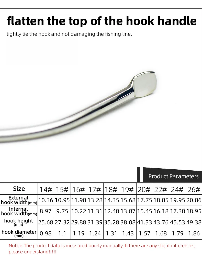 NUNATAK-anzuelo de pesca con púas, anzuelo afilado para lubina, 10 tamaños, gancho de acero con alto contenido de carbono, anzuelo de pesca de mar resistente a la corrosión - imagen 5