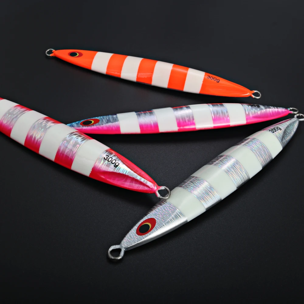 Señivos de pesca a rayas para capturas vibrantes