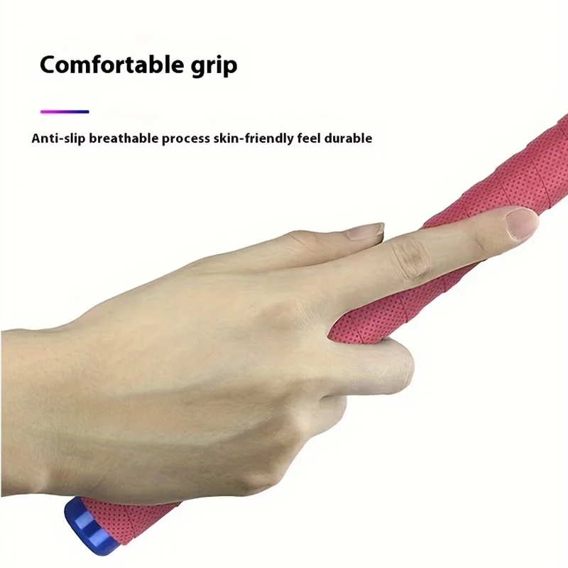 Cinta absorbente de sudor con agarre definitivo, antideslizante de alto rendimiento para cañas de pescar y raquetas, duradera, de secado rápido, 5 uds. - imagen 4