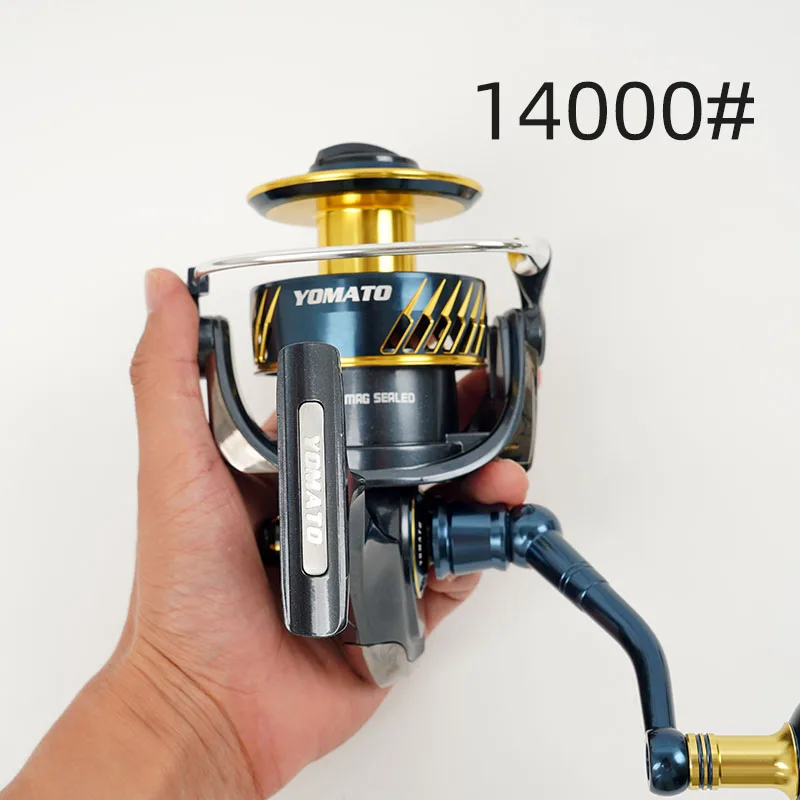 Leaddeers SW4000- SW14000, carrete giratorio de Jigging, 11BB, aleación, 35kg de potencia de arrastre, 100%, hecho en Japón - imagen 4