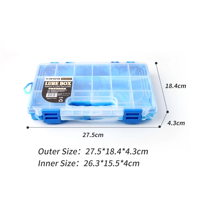 Caja Organizadora Ruke para Señuelos y Accesorios de Pesca Portátil - imagen 5