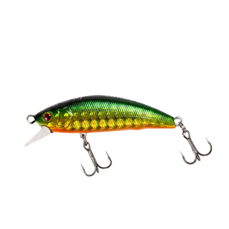 Señuelo de pesca de pececillo que se hunde, 50mm, 5g, cebos duros artificiales para trucha, Jerkbait, aparejos de corriente de fundición larga, 1 Uds. - imagen 5