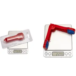 Molde para Cebo de Pesca de Trucha de Plástico, Fácil de Transportar, Multifuncional, para Partículas de Alimentación, Color Rojo y Amarillo, Cuchara para Pesca de Carpa