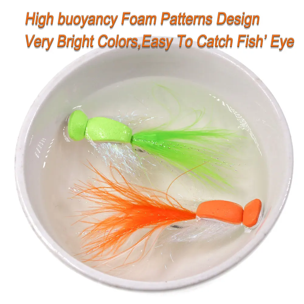 ICERIO-señuelo de pesca flotante para trucha, Lucio, pez rojo, salmón, 2 piezas - imagen 5