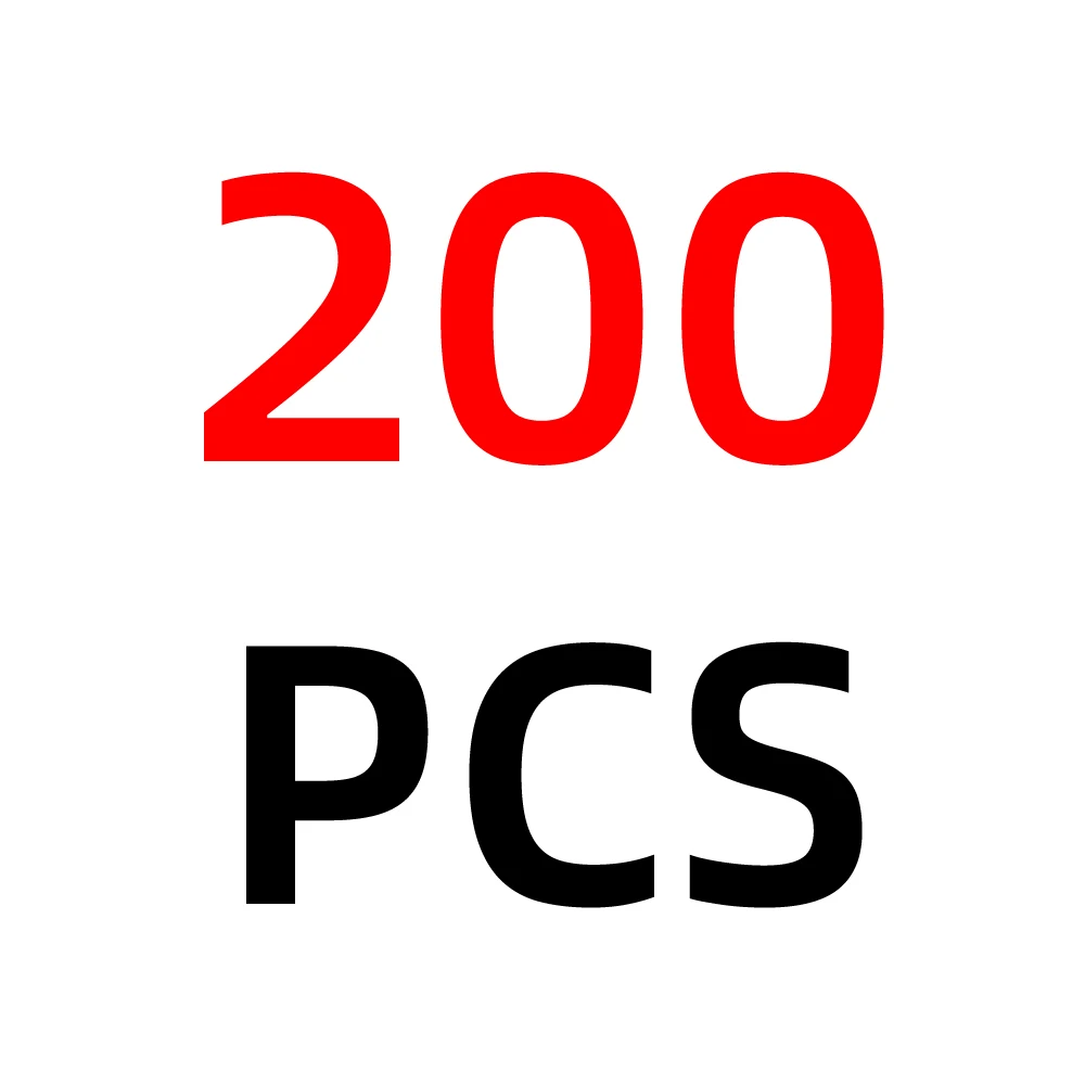 200pcs