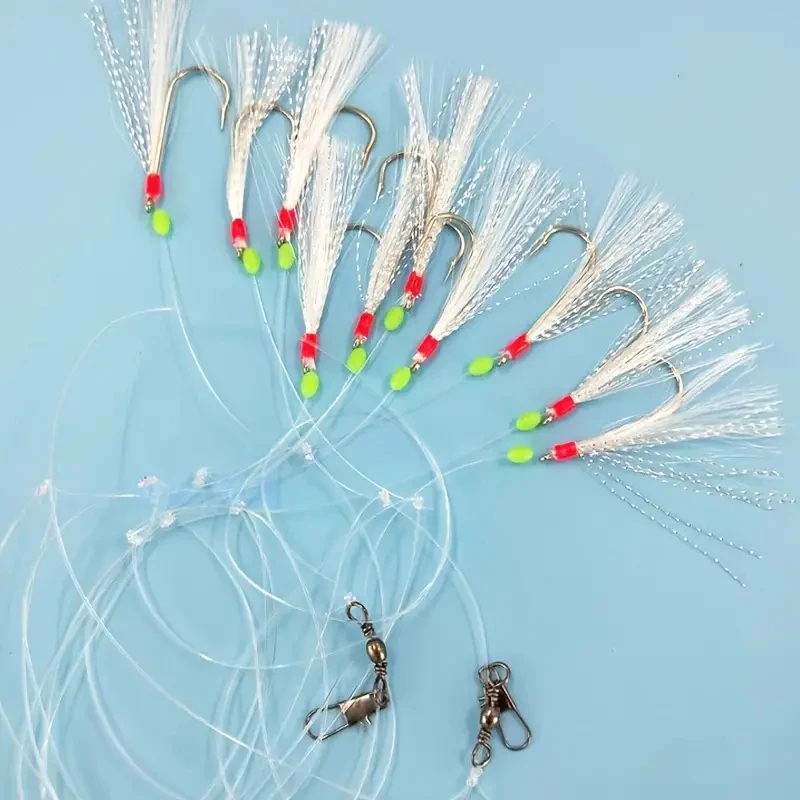 Anzuelos luminosos afilados – Pesca nocturna, mar y submarina - imagen 3