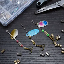 Cuerpos de señuelo giratorio Spinnerbait para lubina y trucha