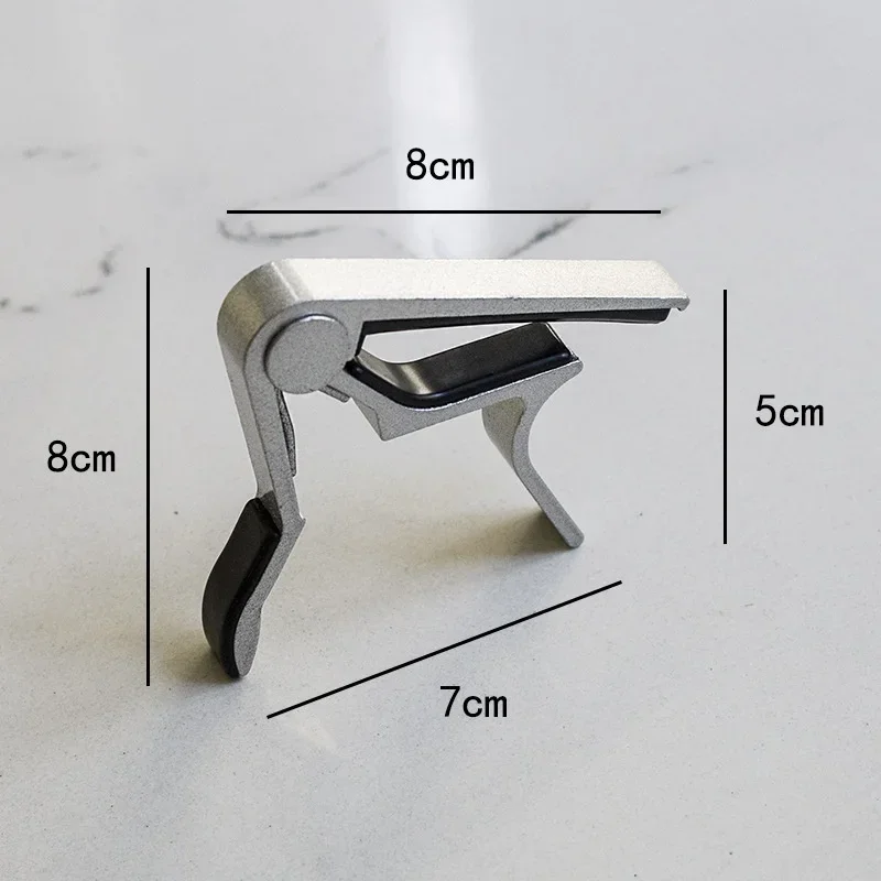 Cejilla Universal aluminio – Abrazadera para guitarra acústica - imagen 3