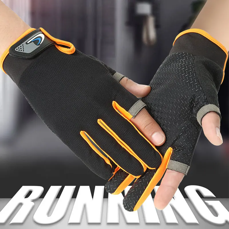 Guantes de pesca resistentes al agua, transpirables, deportivos, antideslizantes, duraderos, para ciclismo, Fitness, carpa, cómodos - imagen 3