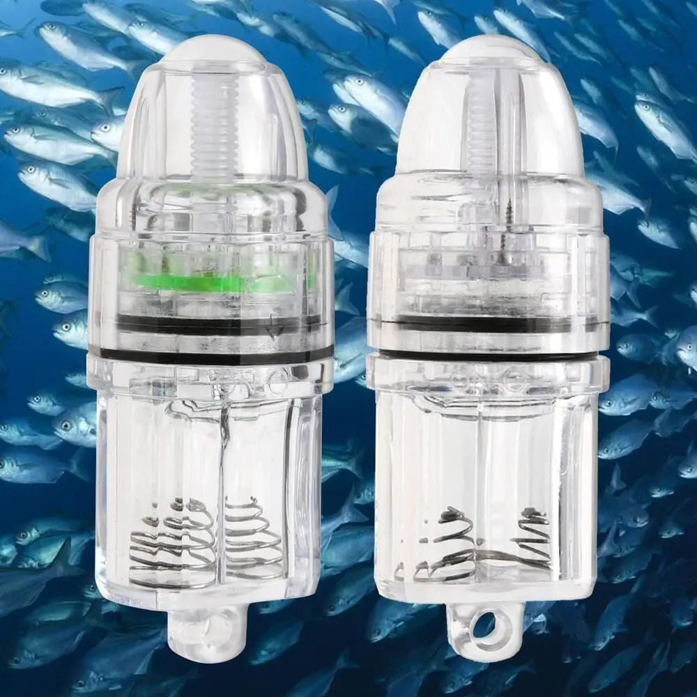 Nuevo indicador LED de plástico para atraer peces, señuelo intermitente LED resistente al agua, herramientas de pesca, señuelo de peces, luz subacuática - imagen 4