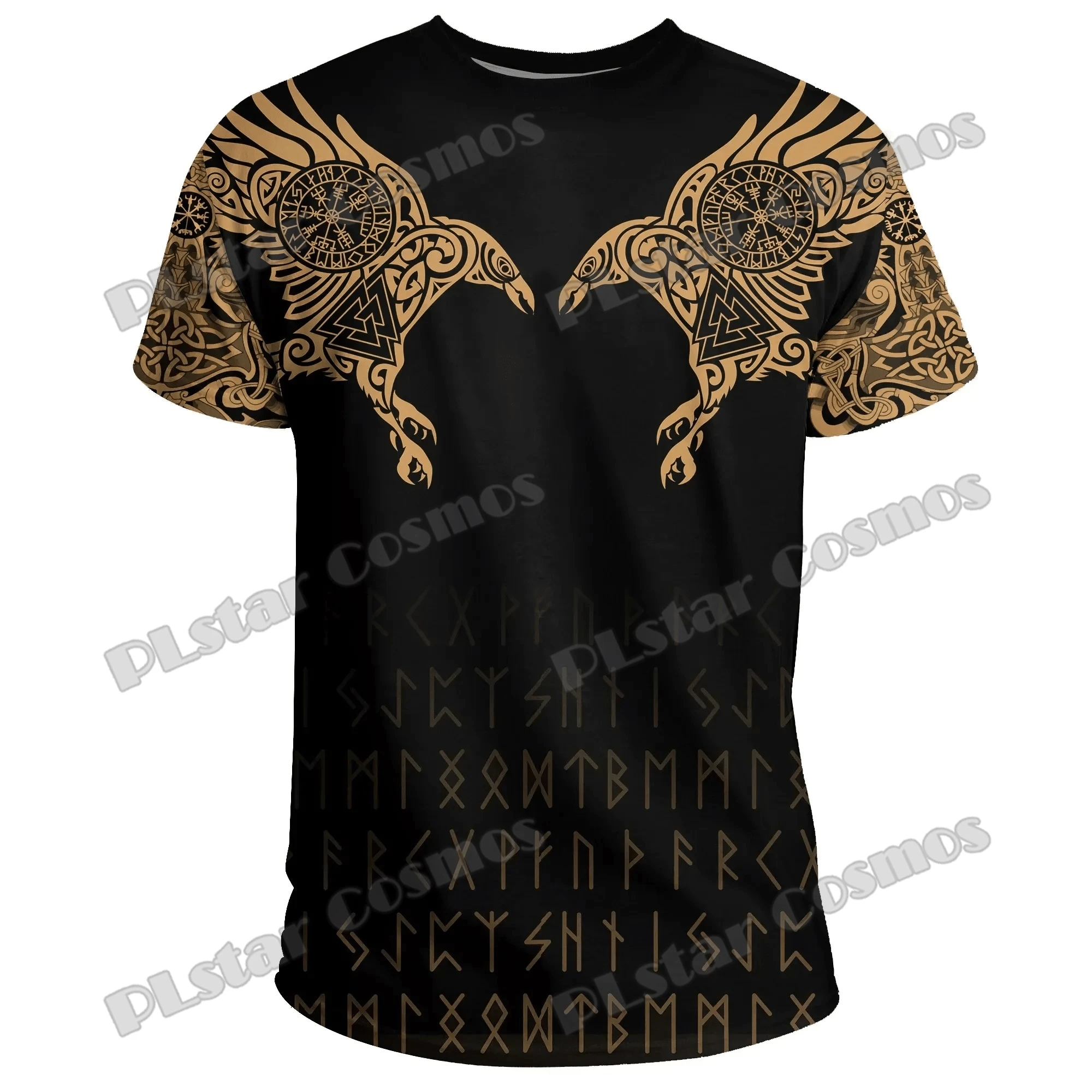 PLstar Cosmos Raven Of Odin – Camiseta estampado 3D pesca deportiva - imagen 3