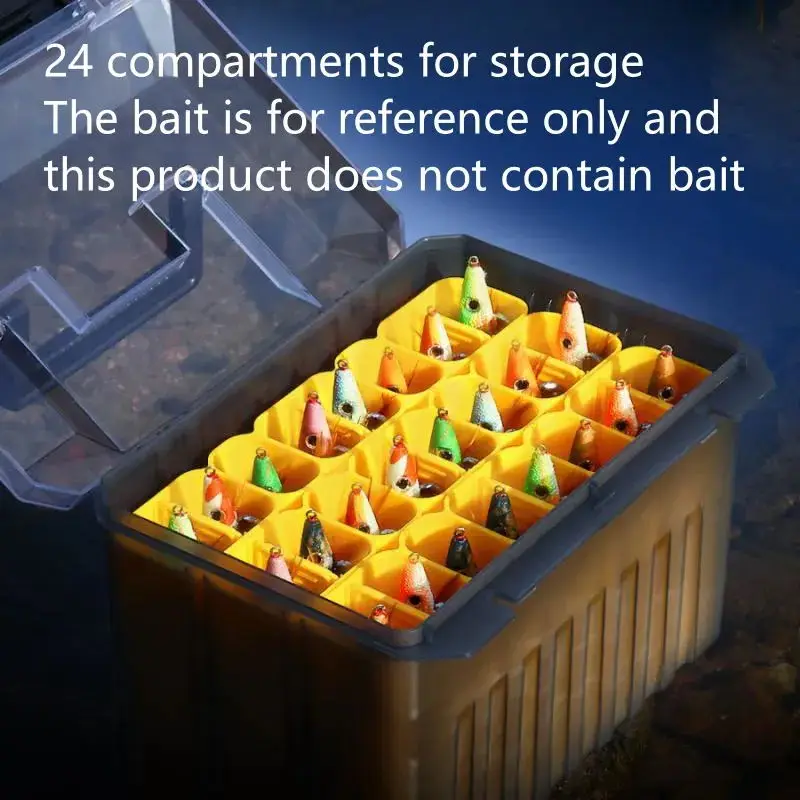 XD-71A Caja de madera portátil para camarones, caja de cebo de calamar, Material ABS + PP resistente al desgaste - imagen 4