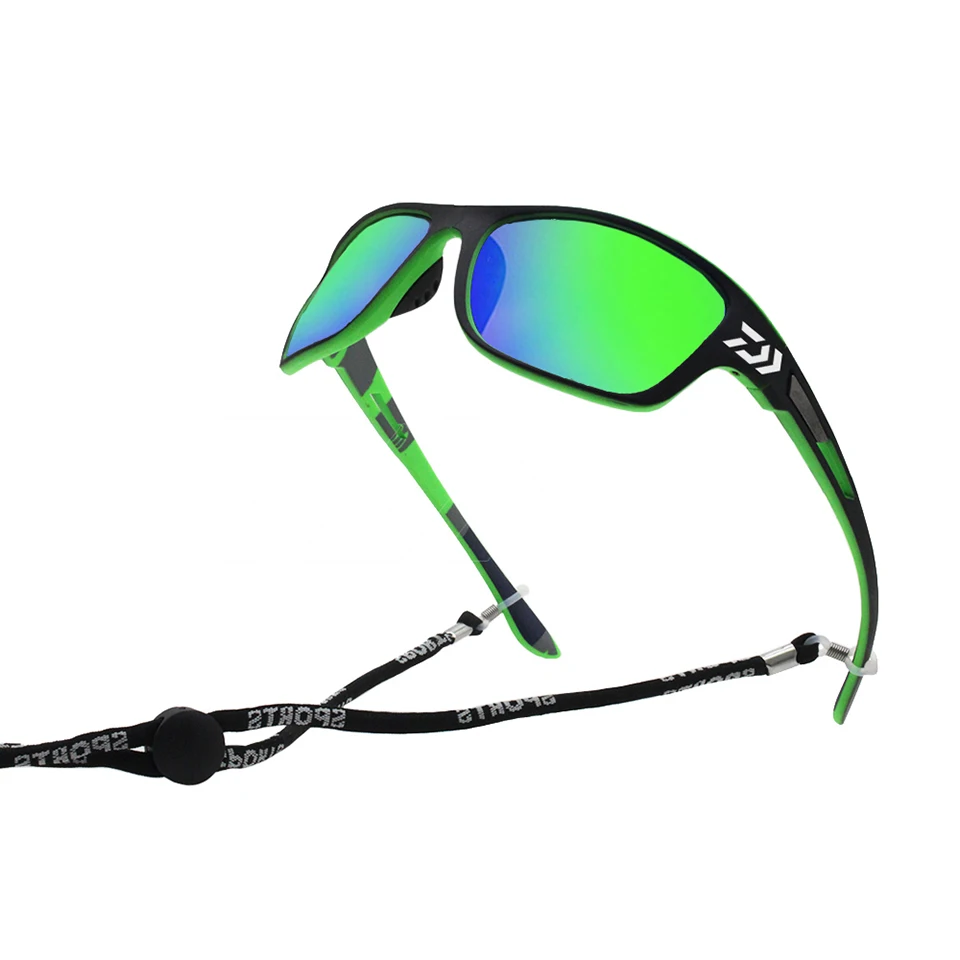 Gafas de sol polarizadas con cuerda para hombre y mujer, lentes de sol con protección UV400, ideal para pesca, senderismo, Camping, conducción - imagen 2