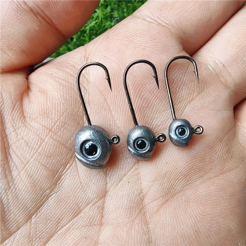 Swolfy-Mini anzuelos de pesca, 30 piezas, 1g, 1,8g, 3,5g - imagen 3