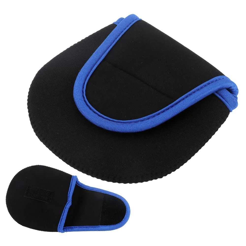 Fundas de neopreno para carretes de pesca con mosca negras