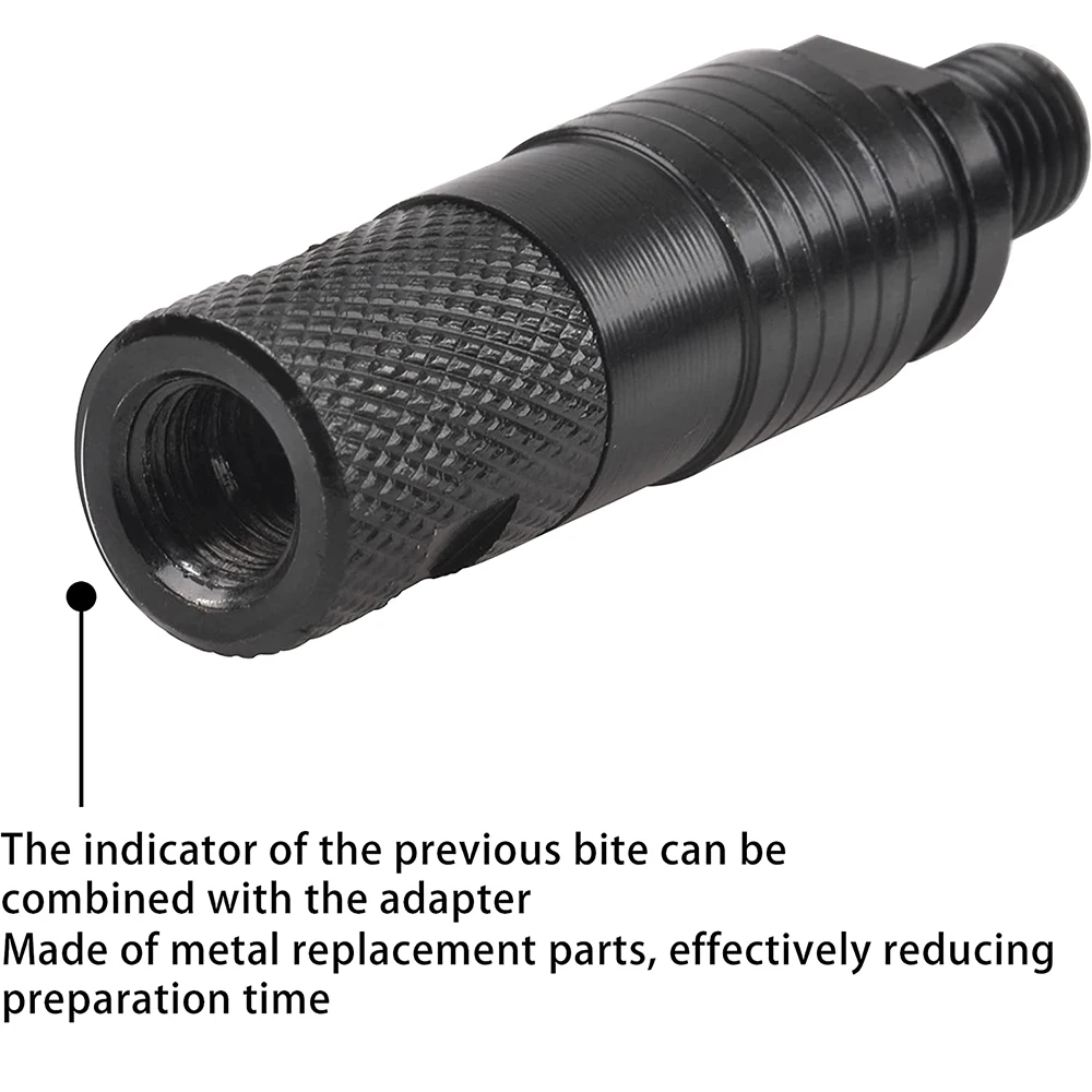Soporte de caña de pescar para carpa, adaptador de liberación rápida, conector de reposapiés para carpa, alarma de mordida, palos de banco, reposapiés de caña - imagen 4