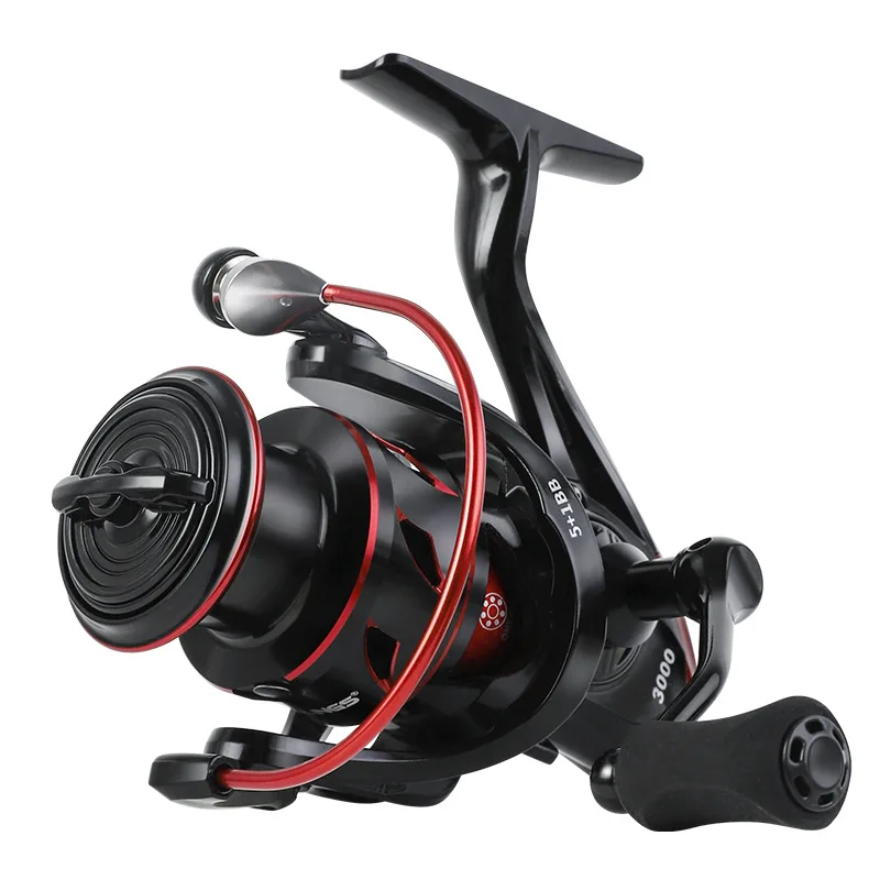 Carrete spinning para agua dulce y salada, arrastre fiable y ligero - imagen 5