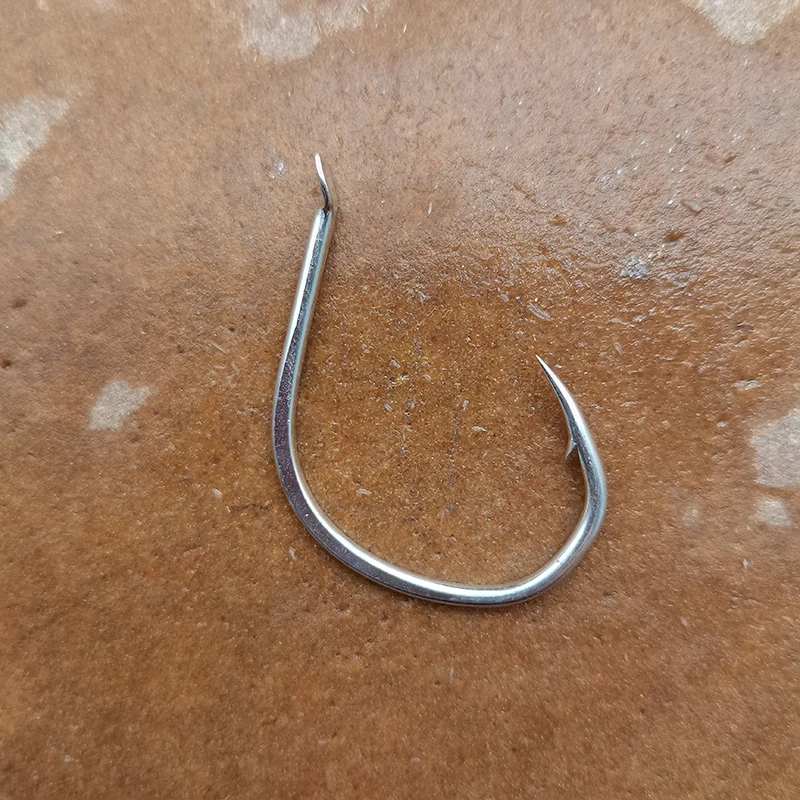 1000 Uds anzuelo de Pesca Jigging lento lata brillante anzuelo a prueba de herrumbre Lucio atún pargo lubina agua salada productos de Pesca de mar - imagen 3