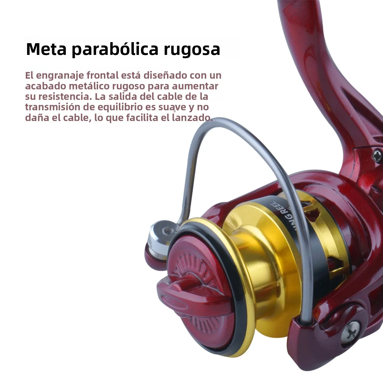 Huidiao carrete de pesca en hielo ultraligero 158g 4,8:1 relación de engranaje potente Mini carrete giratorio 5KG arrastre máximo para pesca de invierno trucha Pike - imagen 4