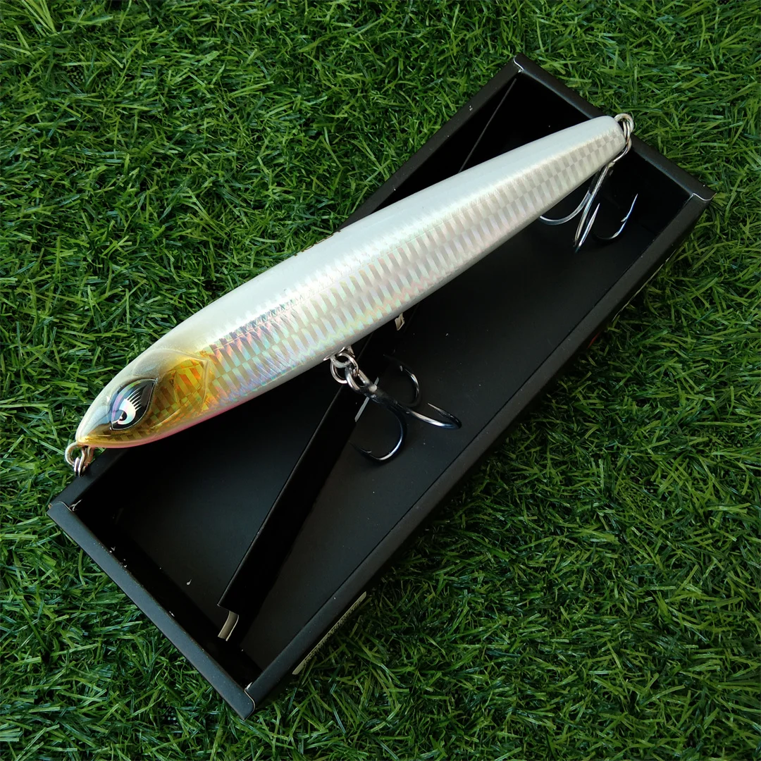 Noeby hundimiento Stickbait 160mm 75g 185mm 114g 205mm 154g señuelo de pesca cebo duro Artificial lápiz reforzado Señuelos de pesca de mar - imagen 4