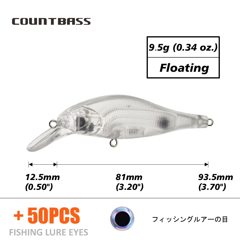 Blank Lure With Eyes
