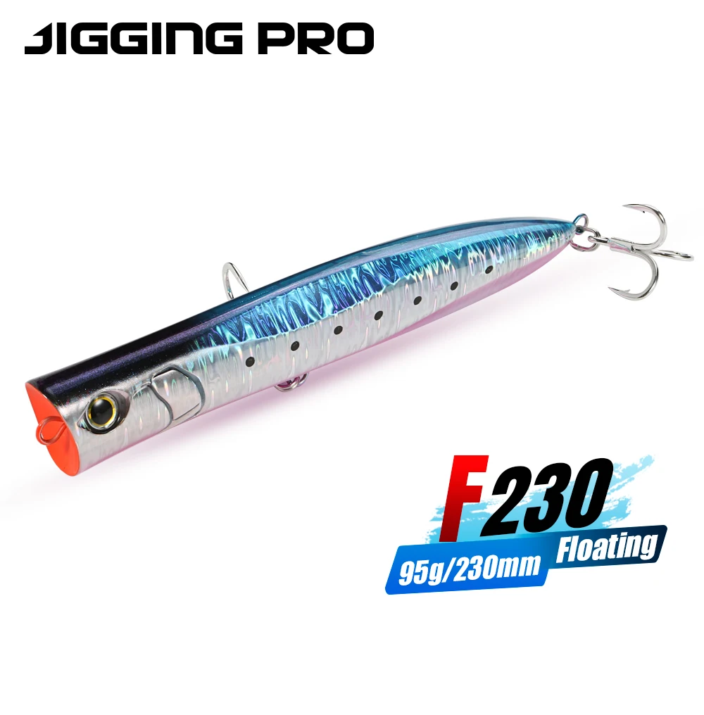 Señuelo JIGGING PRO 230mm vista lateral