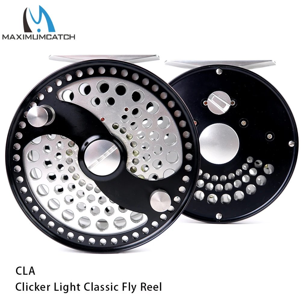 Carrete Mosca Maximumcatch – Arrastre Clic/Disco en Aluminio CNC - imagen 3