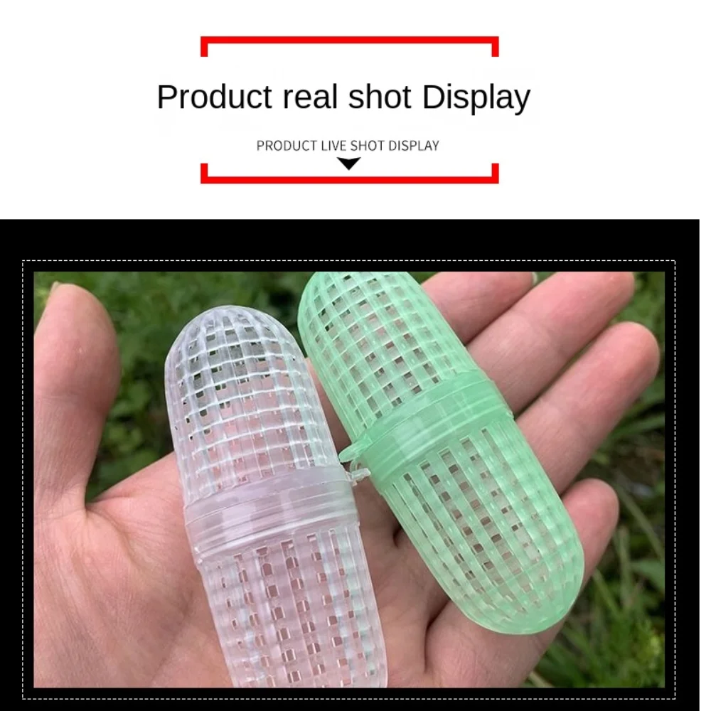 Cesta Alimentadora Feederring Luminosa Portátil – Jaula para cebo de pesca - imagen 3