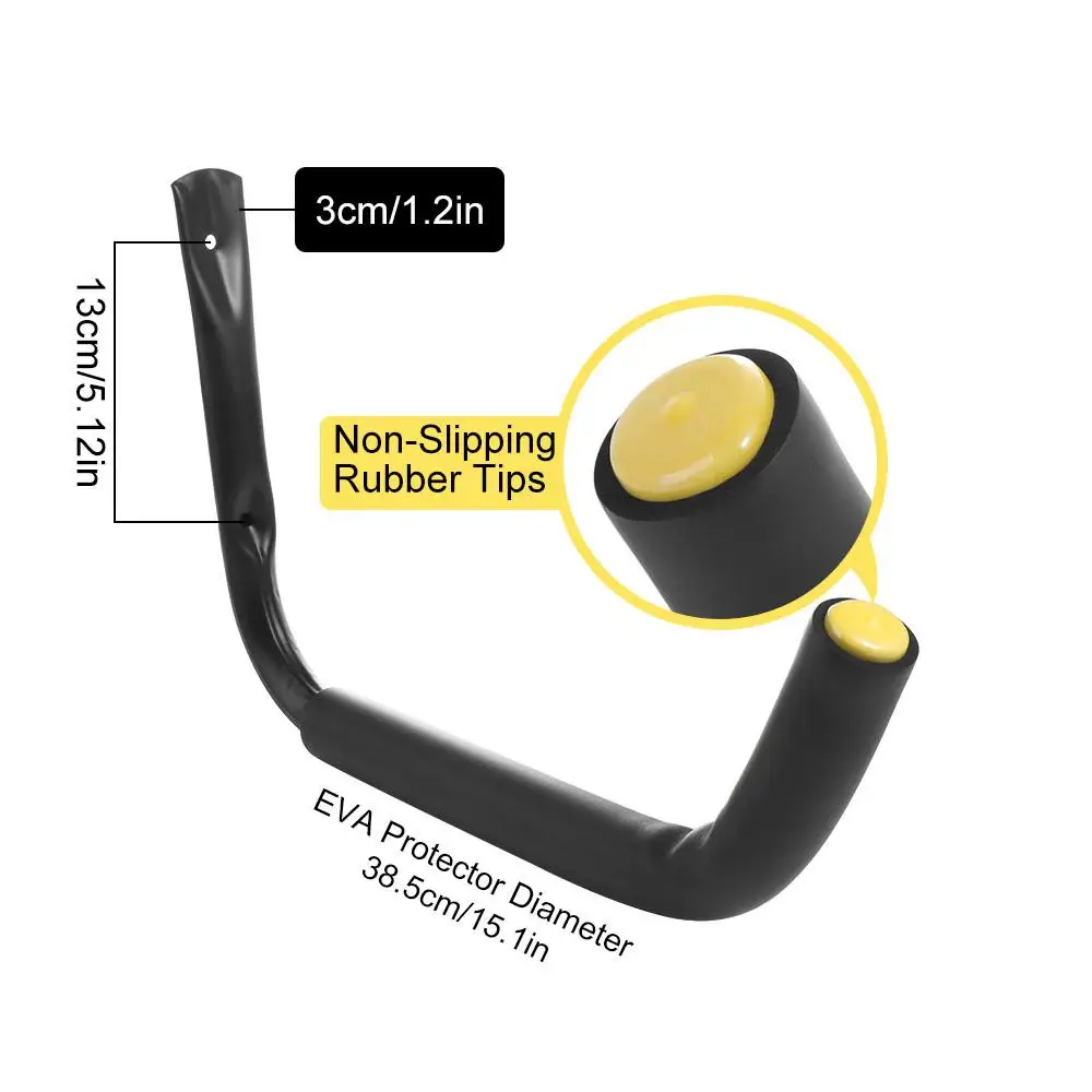 Herramienta de suspensión, estante para Kayak de alta resistencia, colgador multiusos montado en la pared para Kayak, soporte portátil, gancho de almacenamiento para Kayak de garaje, canoa y Kayak - imagen 5