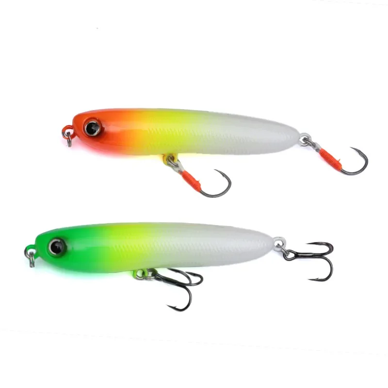 Nuevo 7g Mini Wobblers lápiz flotante Isca señuelo de Pesca Artificial cebo duro plástico Crankbait lubina Japón Pesca caminar perro - imagen 2