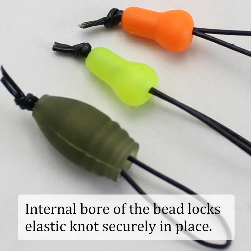 Accesorios de pesca de carpa, conector de poste de Dacron, aparejos de pesca de caña combinados para aparejos de pesca, alimentador de método de carpa, 8 Uds. - imagen 3