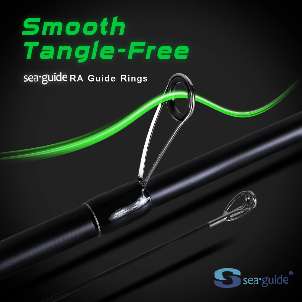 MIFINE HONOR-caña de pescar telescópica de fibra de carbono 24T, 2,1 M, 2,4 M, 2,7 M, giratoria de viaje, peso del señuelo, 3-18g, 6-27g - imagen 2