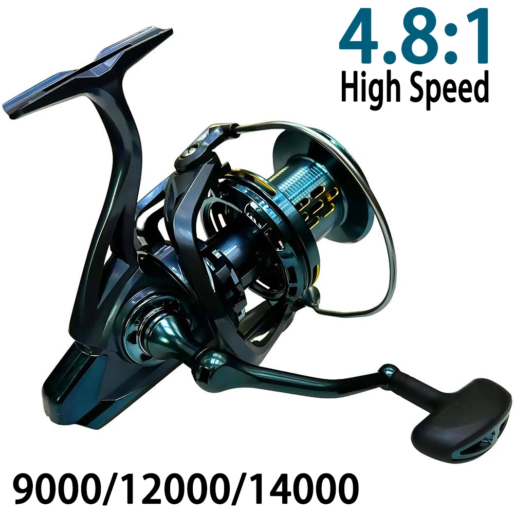 Carrete surfcasting gran capacidad – Lances largos con arrastre 20 kg - imagen 5
