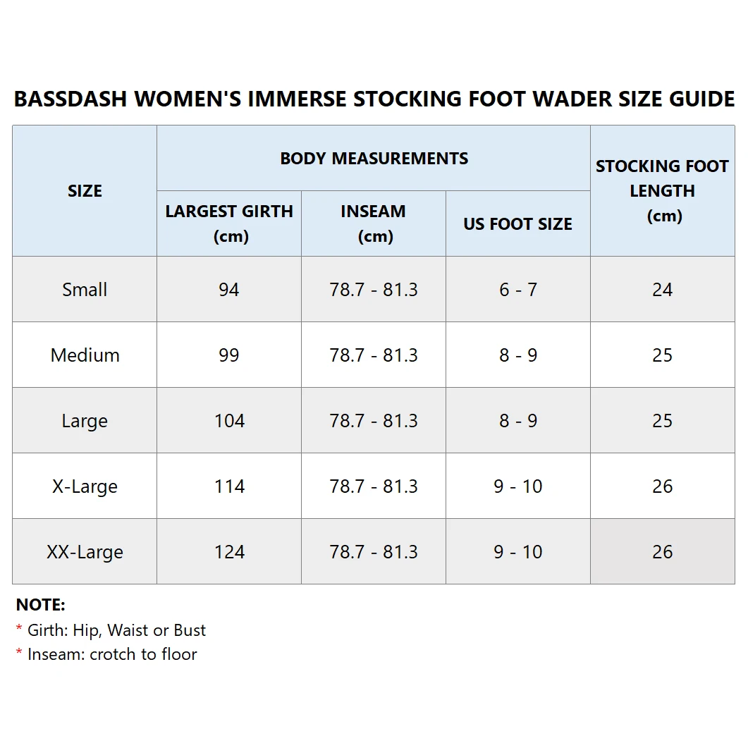 Bassdash-Botas de pesca impermeables para mujer, medias transpirables, ligeras, para el pecho - imagen 2