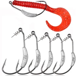 Anzuelos Offset Jig Head para Texas Rig – Trucha y Lubina